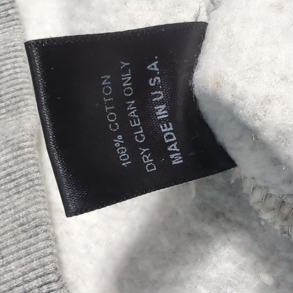 Loyd/Ford Palm Springs Gray Pink Ombre Sequin LOVE Hoodie Sweatshirt Small - Picture 7 of 8